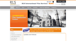 Desktop Screenshot of blsindiavisa-lithuania.com